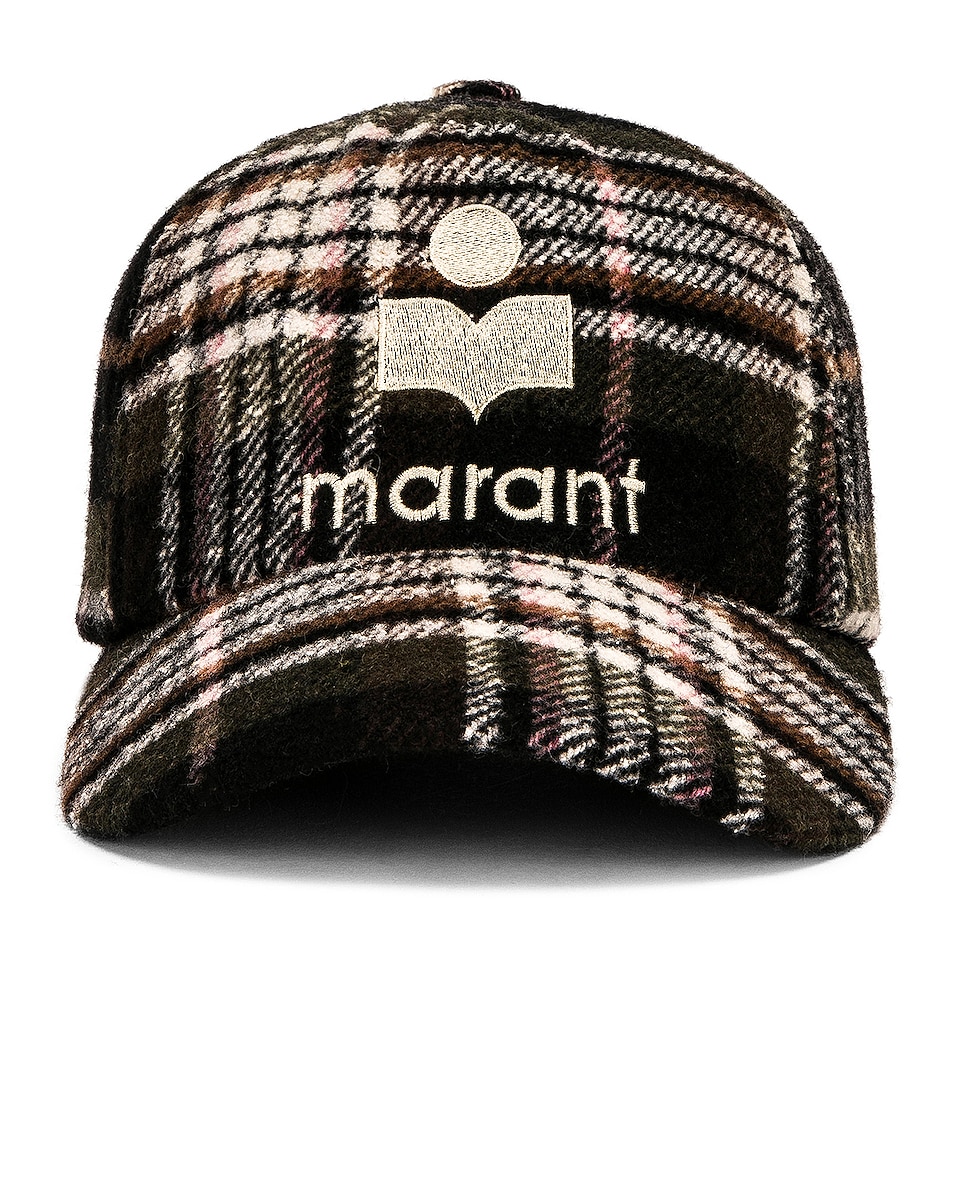 Image 1 of Isabel Marant Tyron Hat in Dark Green