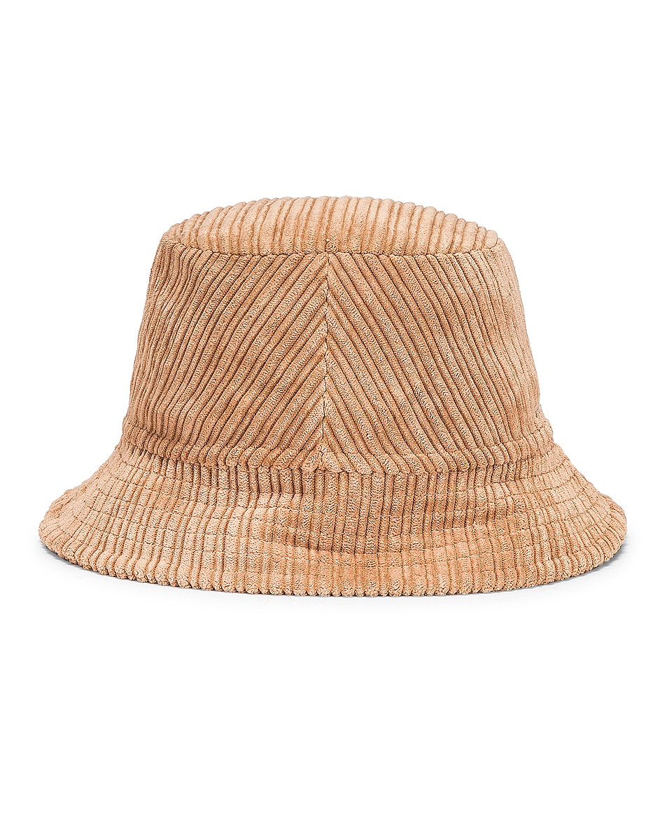 Image 1 of Isabel Marant Haley Bucket Hat in Chestnut