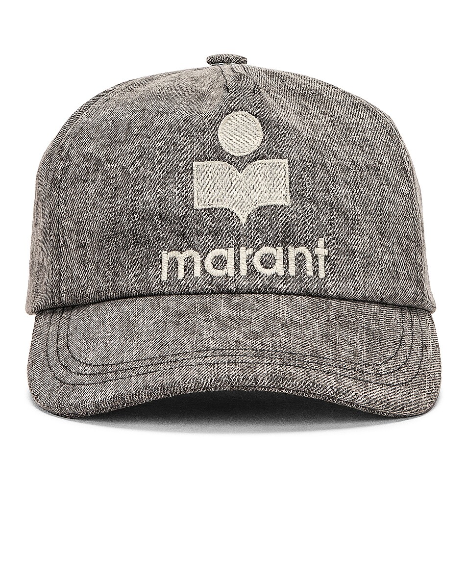 Image 1 of Isabel Marant Tyron Hat in Grey