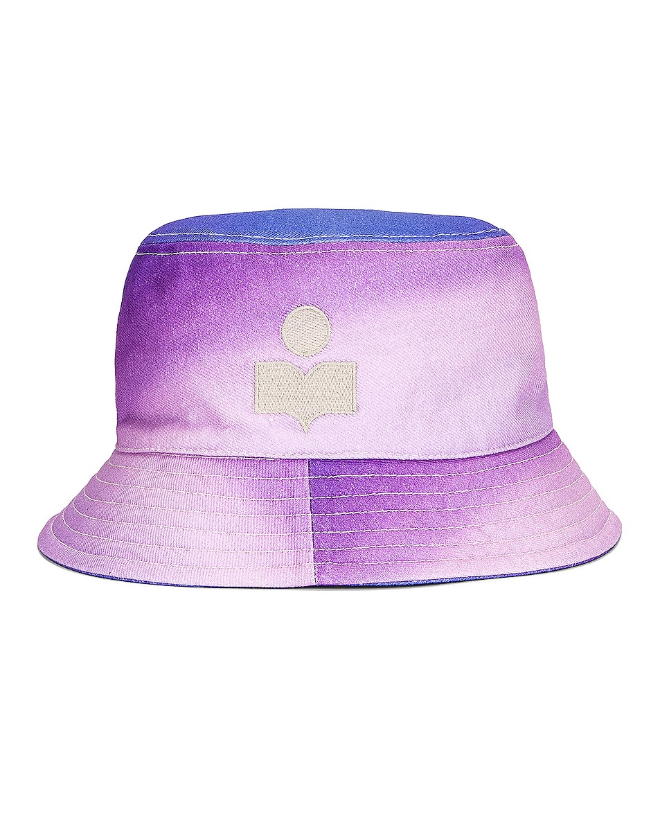 Image 1 of Isabel Marant Haley Bucket Hat in Blue