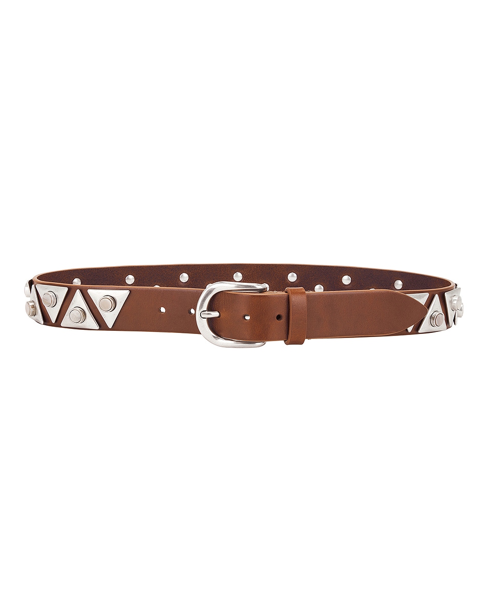 Image 1 of Isabel Marant Veliana Belt in Natural & Silver