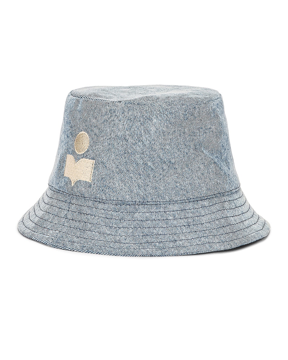 Image 1 of Isabel Marant Haley Hat in Light Blue