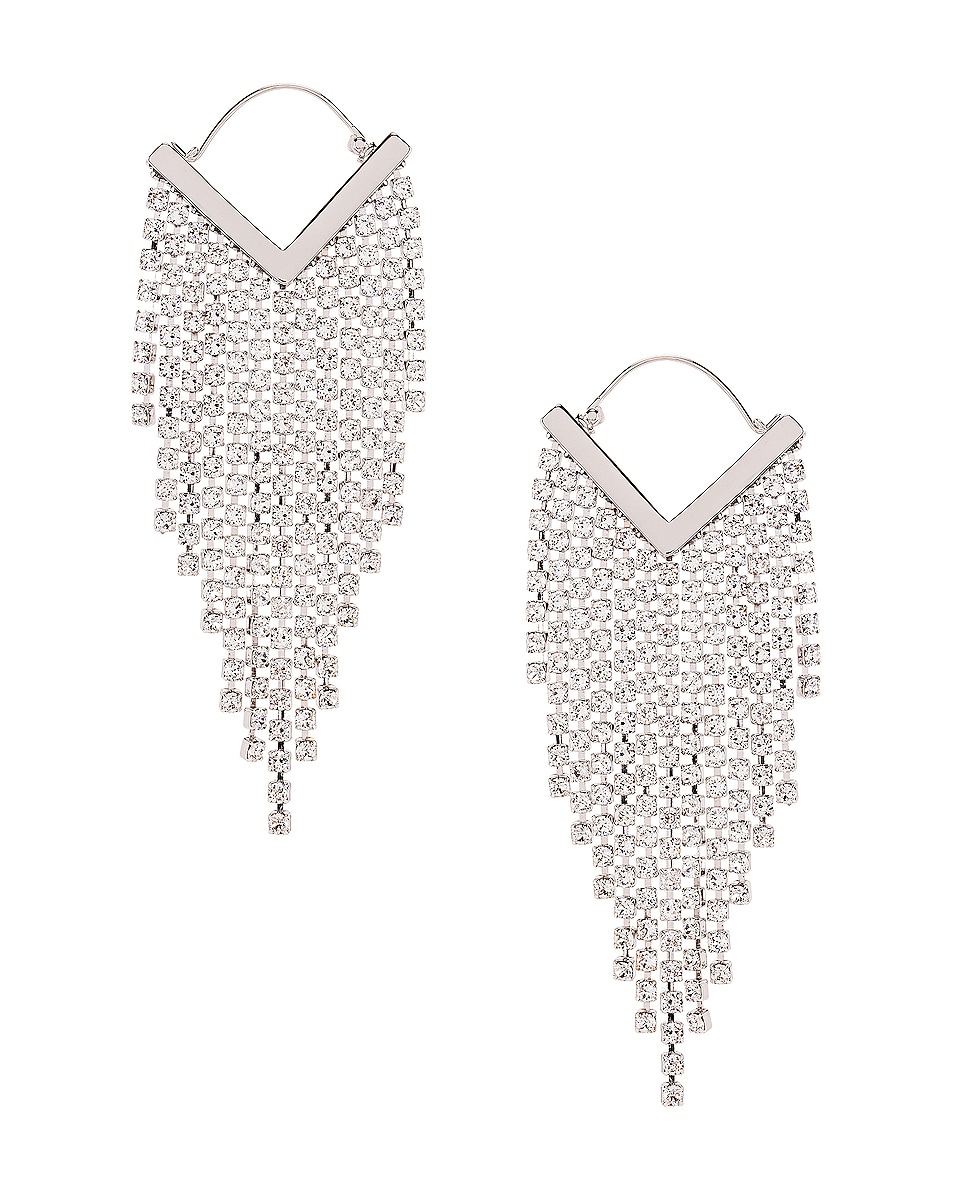 Image 1 of Isabel Marant Freak Out Earrings in Transparent