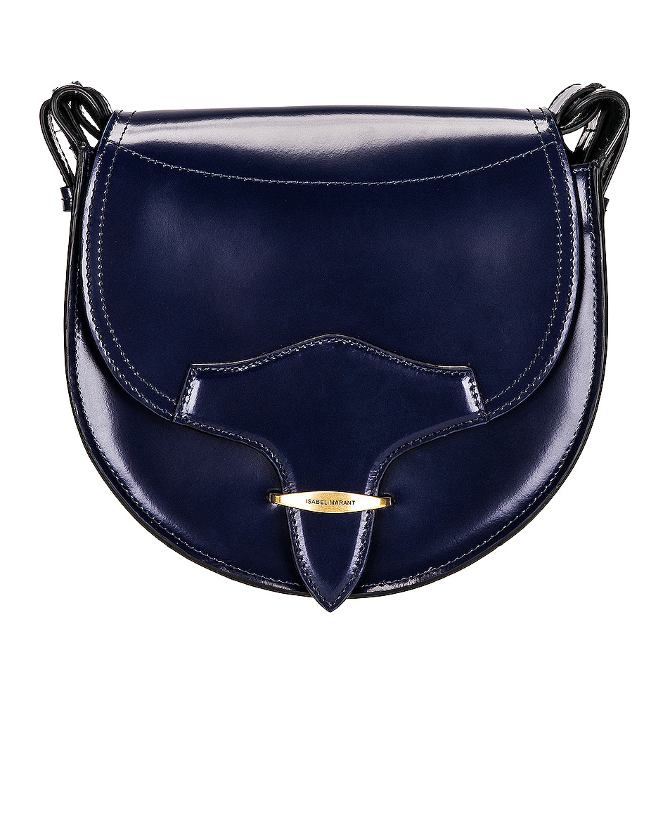 Image 1 of Isabel Marant Botsy Leather Bag in Dark Blue
