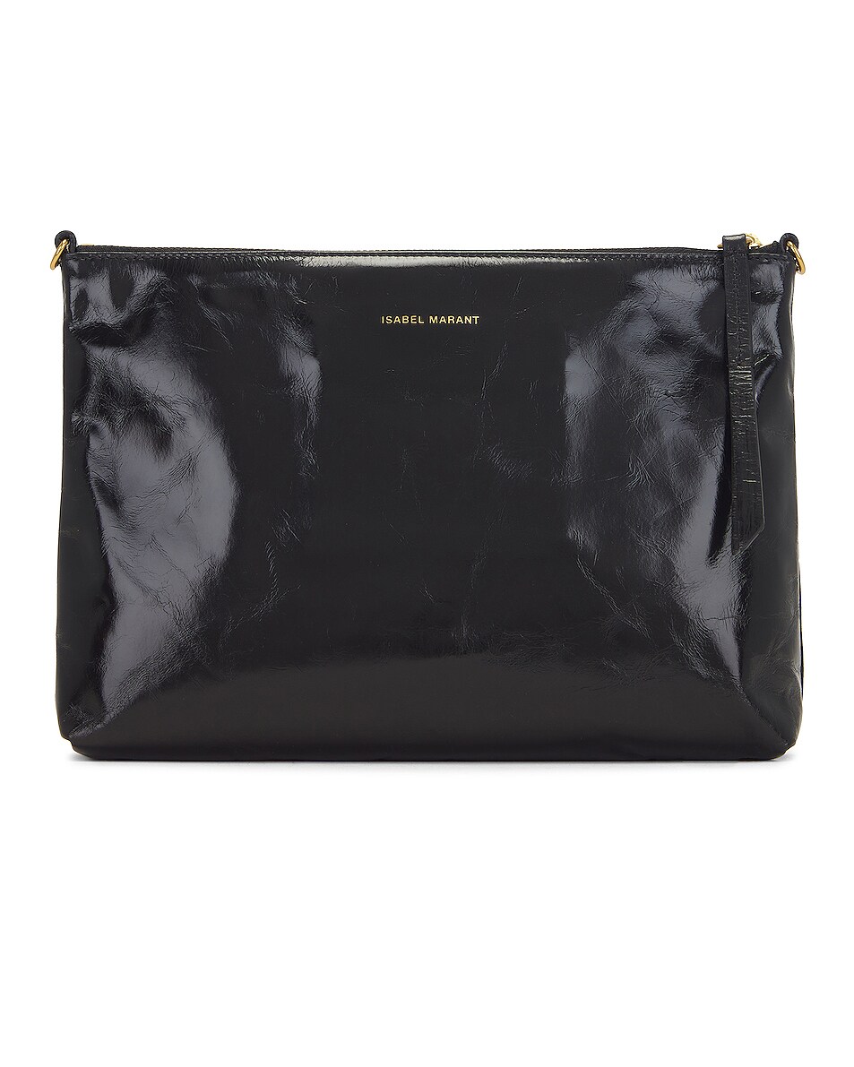 Image 1 of Isabel Marant Nessah New Wardy Tapestry Bag in Black