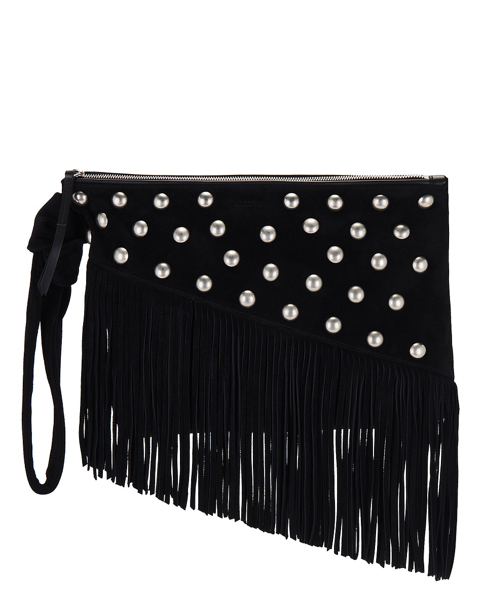 Image 1 of Isabel Marant Faro Clutch in Black