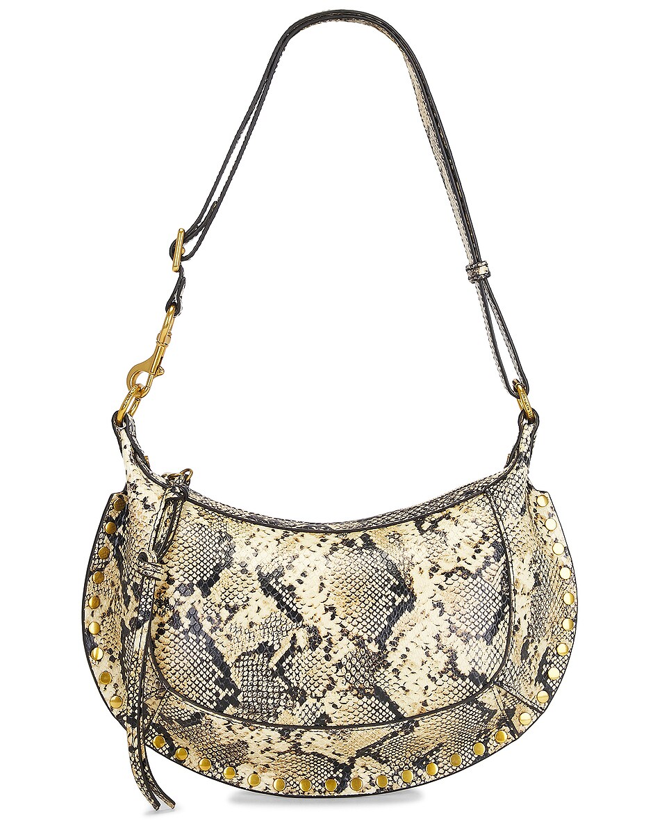 Image 1 of Isabel Marant Oskan Moon Bag in Beige