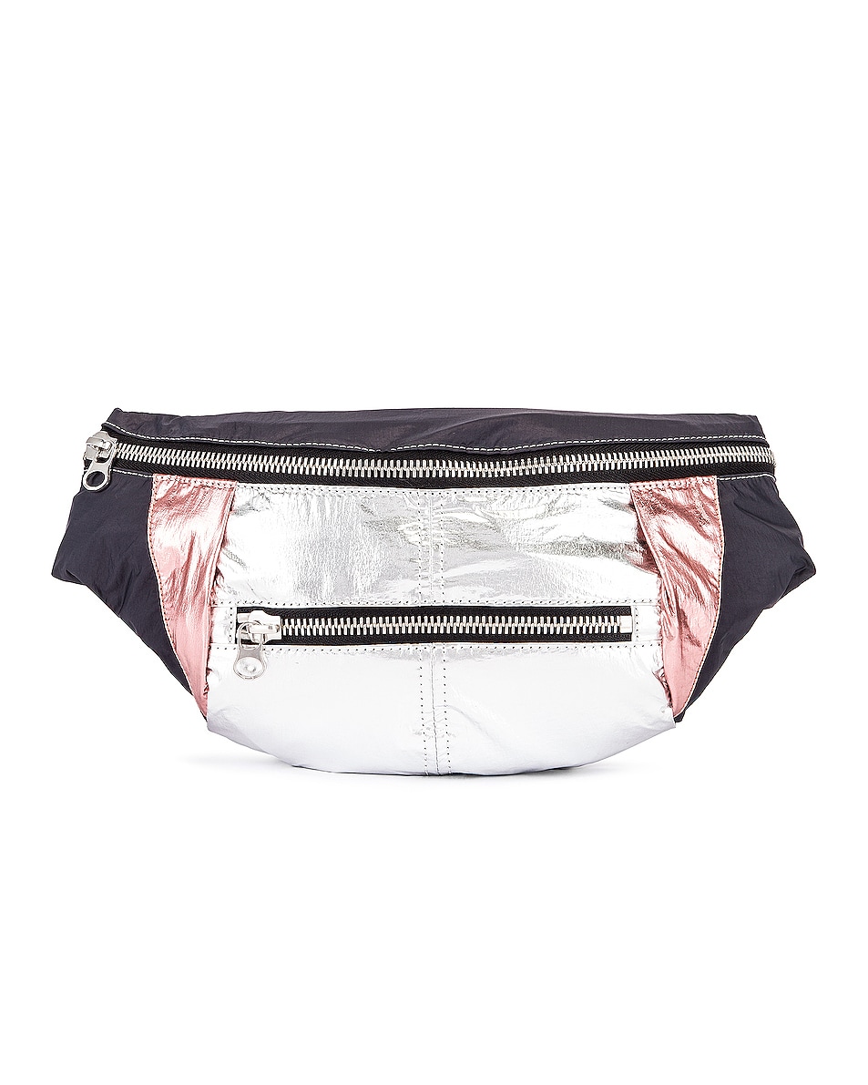 Image 1 of Isabel Marant Noomi Fanny Pack in Faded Black