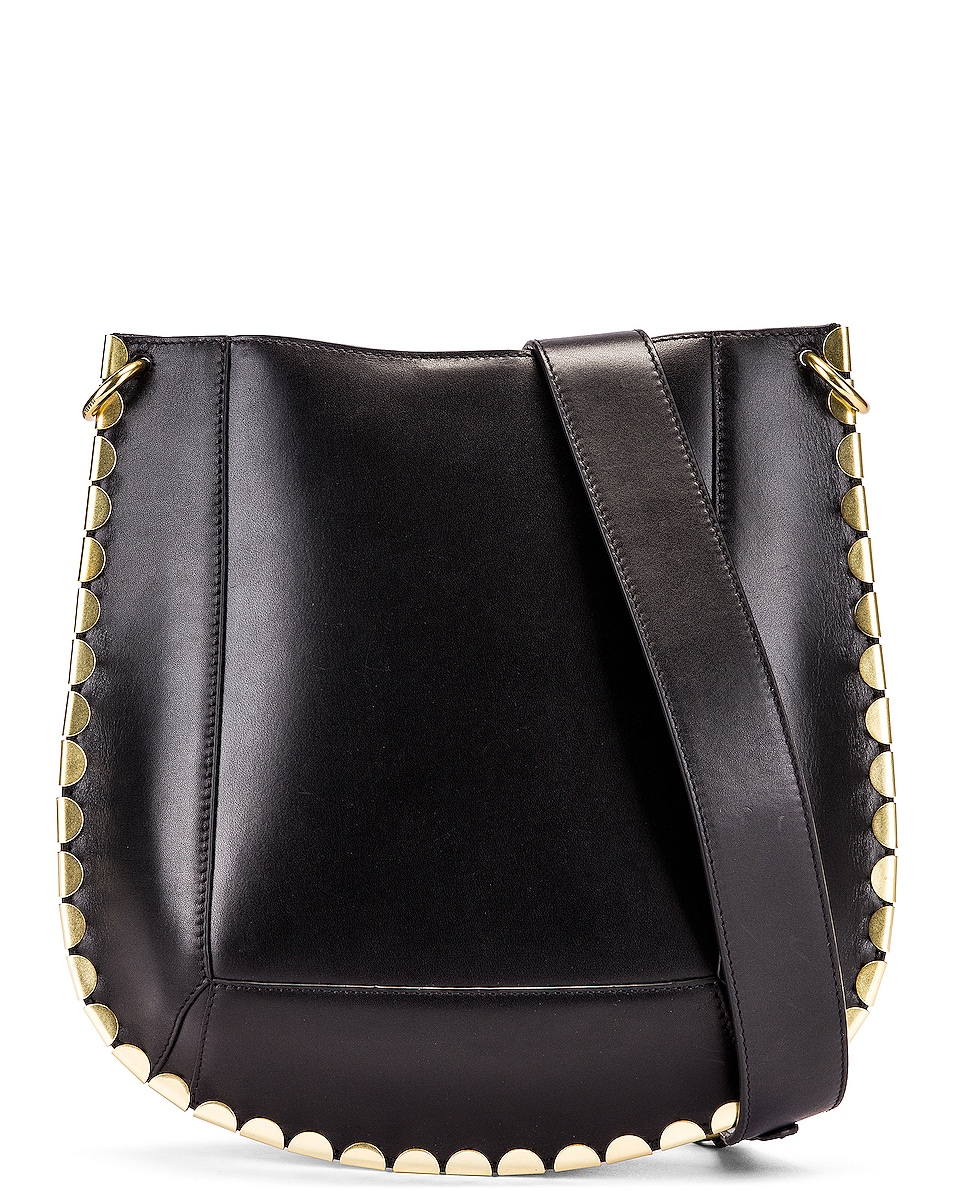 Image 1 of Isabel Marant Oskan Shoulder Bag in Black & Dore