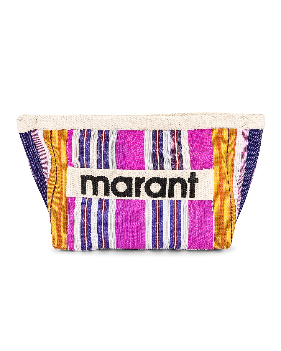 Image 1 of Isabel Marant Powden Pouch in Fuchsia