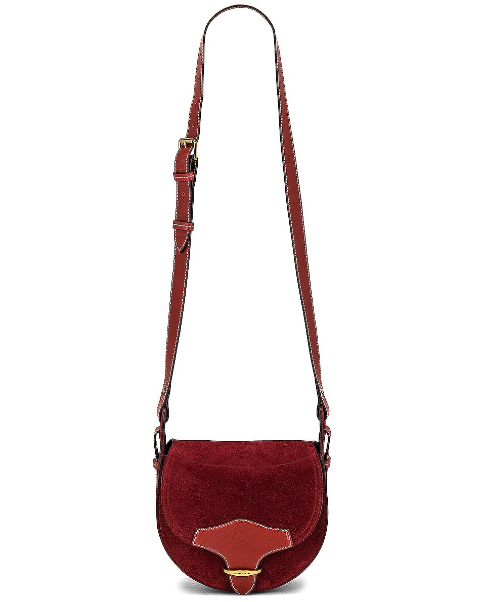 Image 1 of Isabel Marant Botsy Bag in Dark Red