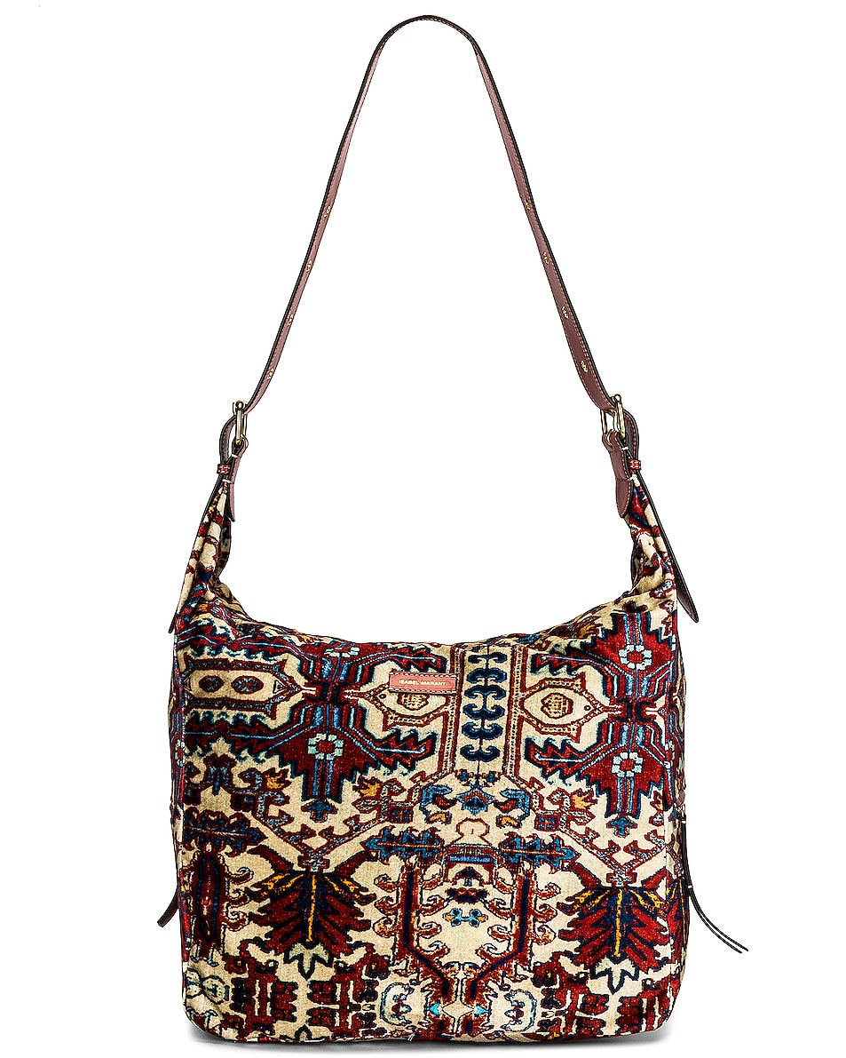 Image 1 of Isabel Marant Niamey Tapestry Bag in Multicolor