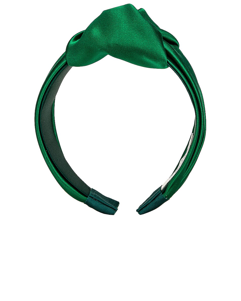 Image 1 of Jennifer Behr Samaya Headband in Emerald