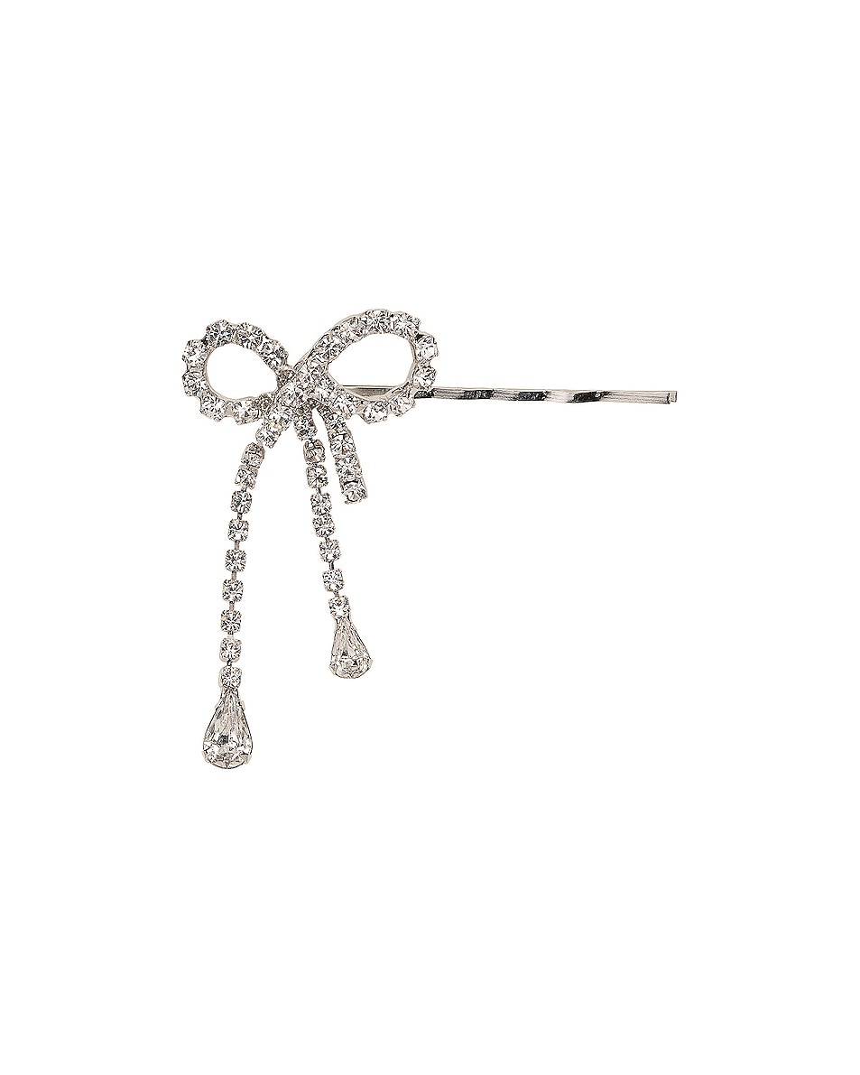 Image 1 of Jennifer Behr Mirabelle Bobby Pin in Crystal