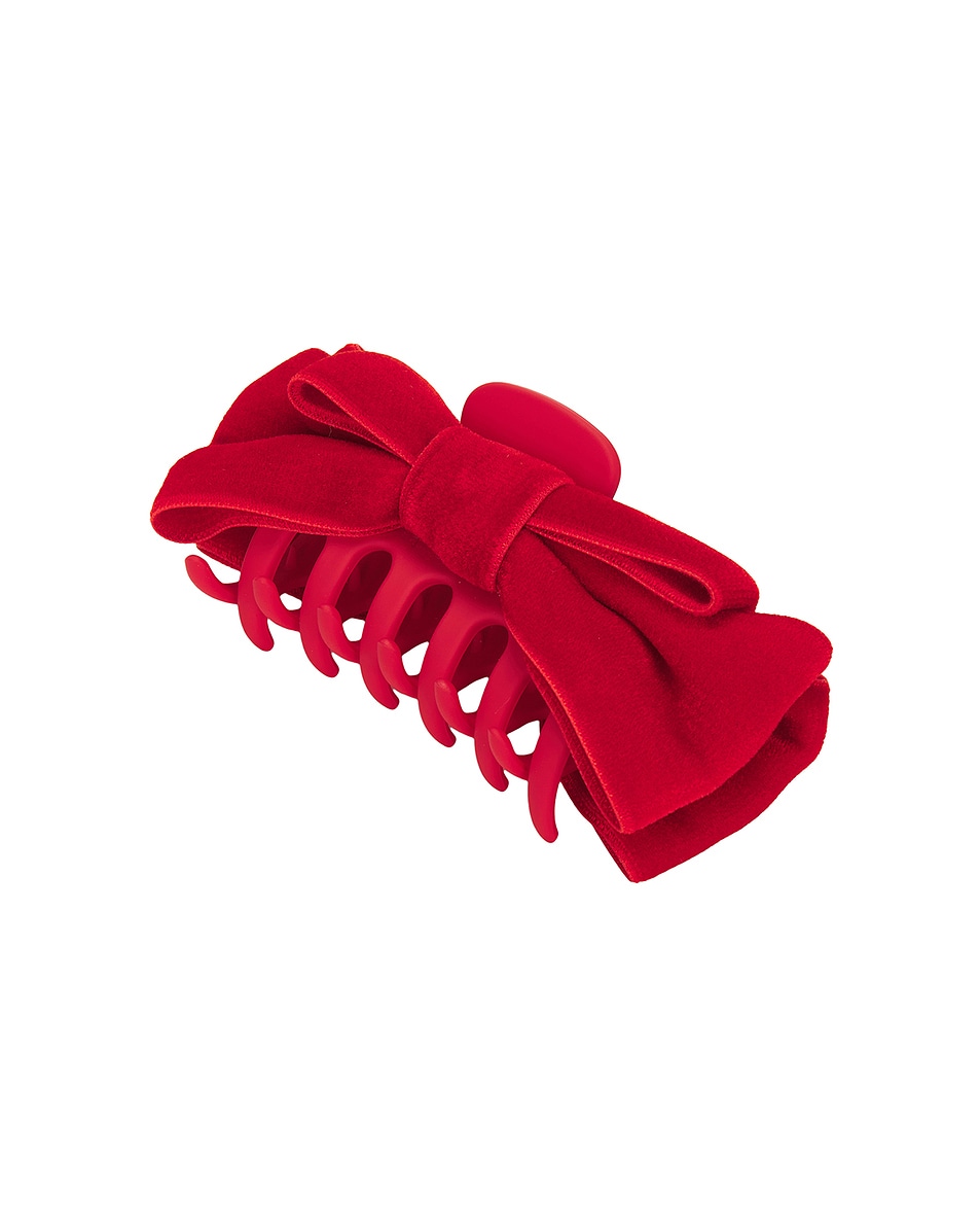 Image 1 of Jennifer Behr Matilda Jaw Clip in Rouge