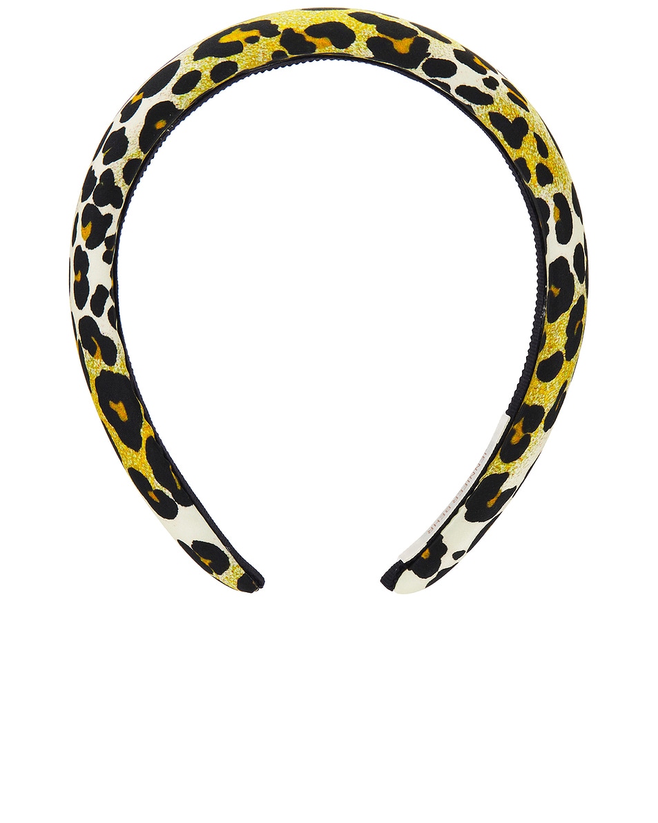 Image 1 of Jennifer Behr Tori Headband in Leopard Print