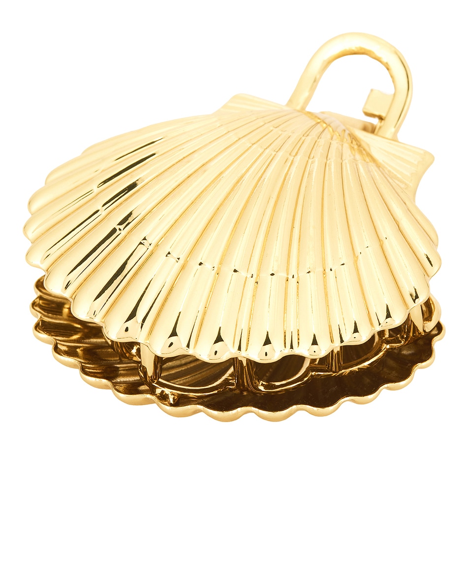 Image 1 of Jennifer Behr Siren Jaw Clip in Gold