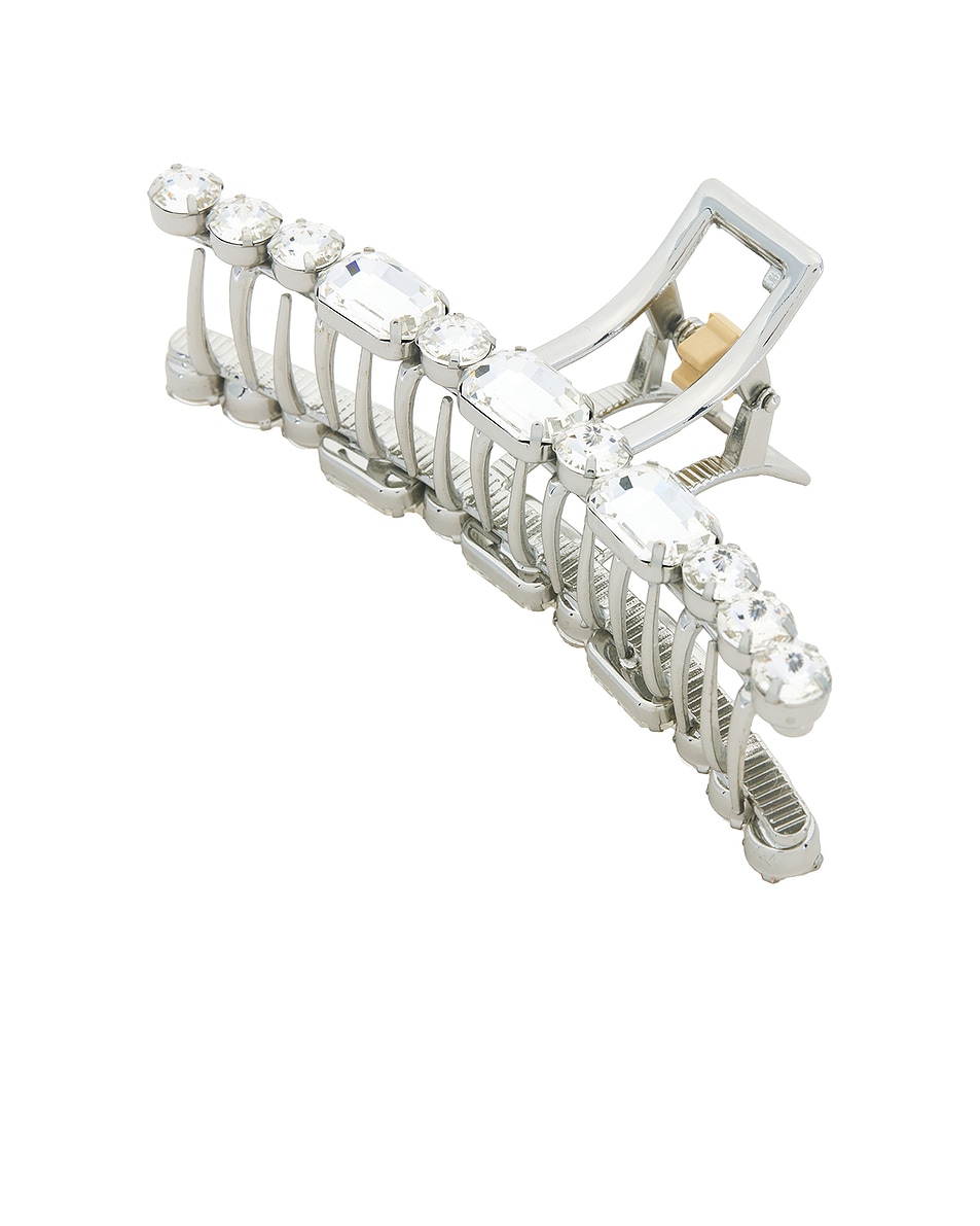 Image 1 of Jennifer Behr Justine Jaw Clip in Crystal