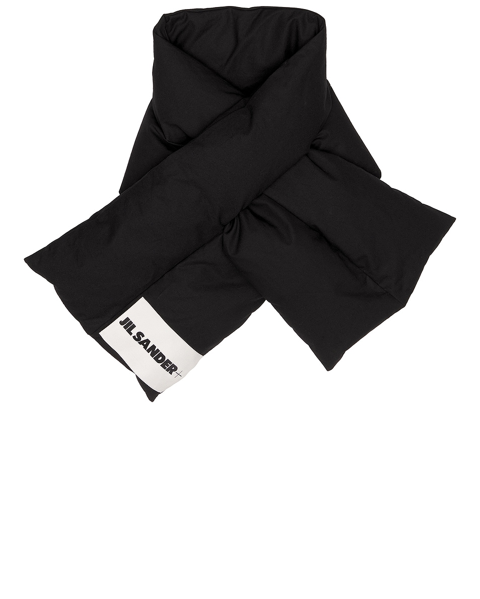 Image 1 of Jil Sander 01 Down Scarf in Black