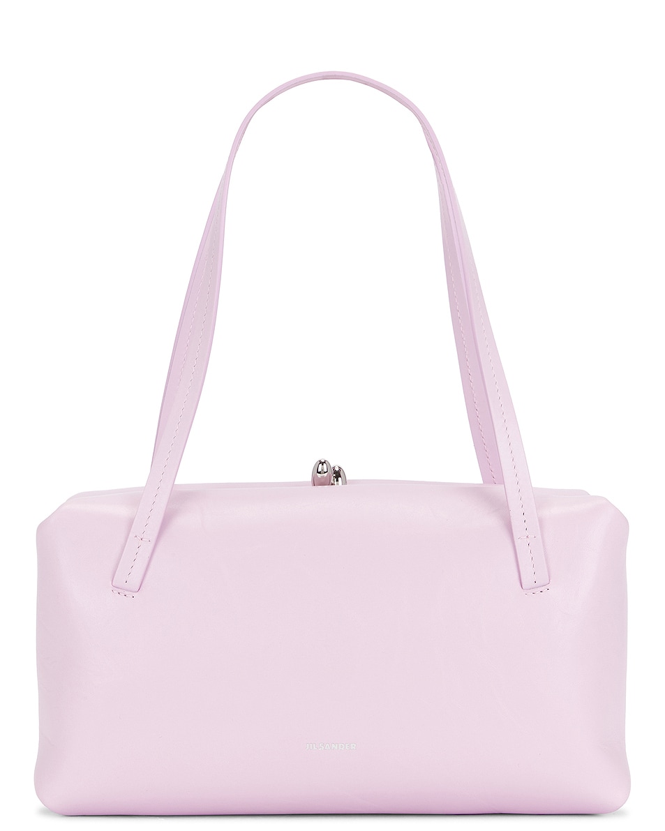 Image 1 of Jil Sander Goji Pillow Small Handle Bag in Faded Lilac