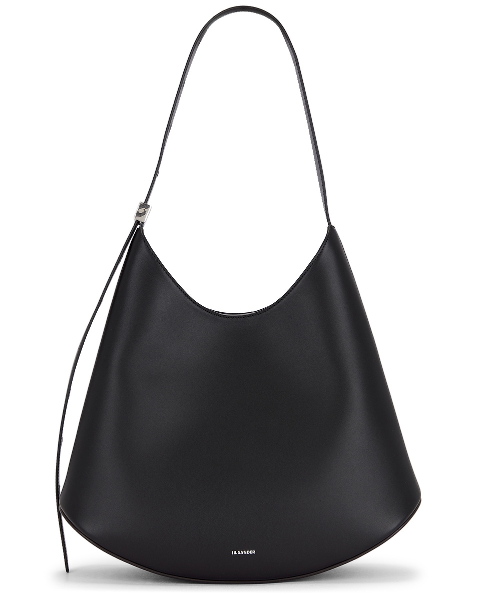 Image 1 of Jil Sander Eldorado Medium Bag in Black