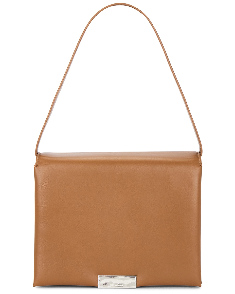 Image 1 of Jil Sander Carnet Medium Bag in Sand Stone