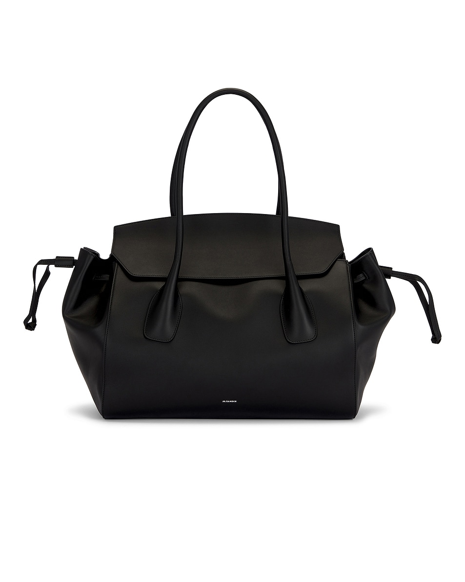 Image 1 of Jil Sander Voyage Medium Bag in Black