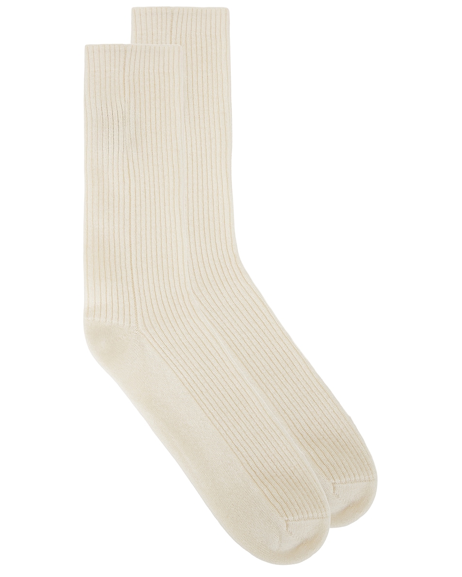 Image 1 of Jenni Kayne Cashmere Socks in Ivory