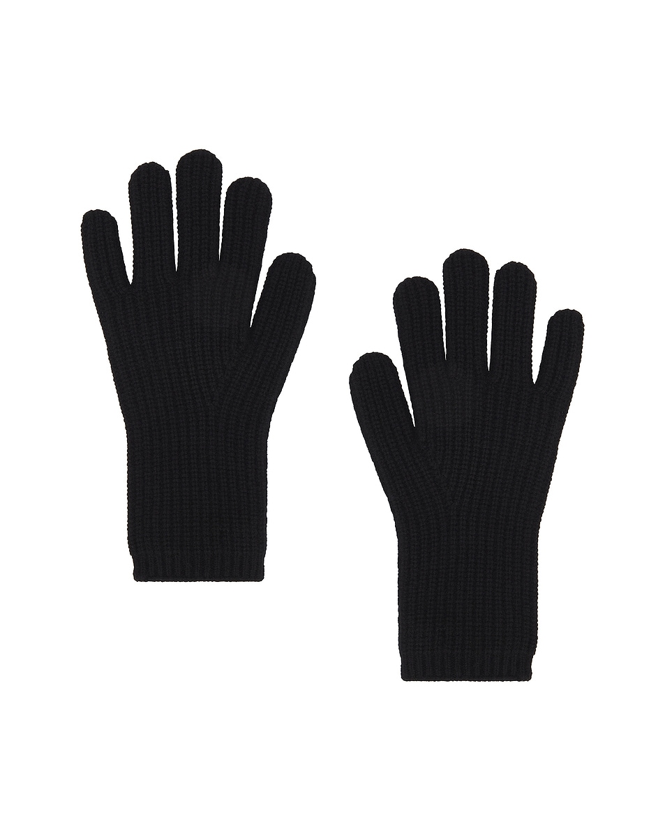 Image 1 of Jenni Kayne Cashmere Alpine Gloves in Black