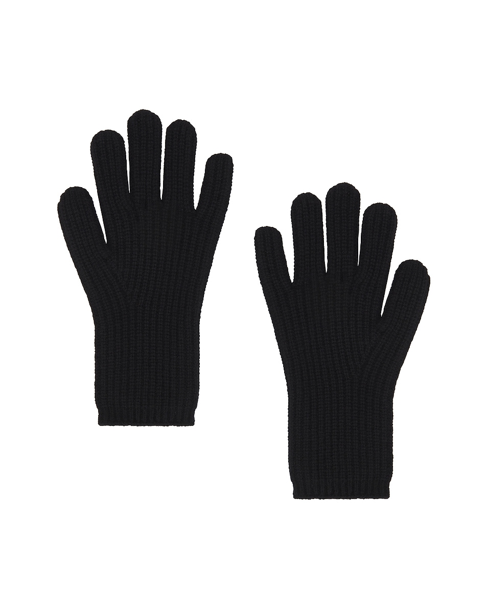 Image 2 of Jenni Kayne Cashmere Alpine Gloves in Black