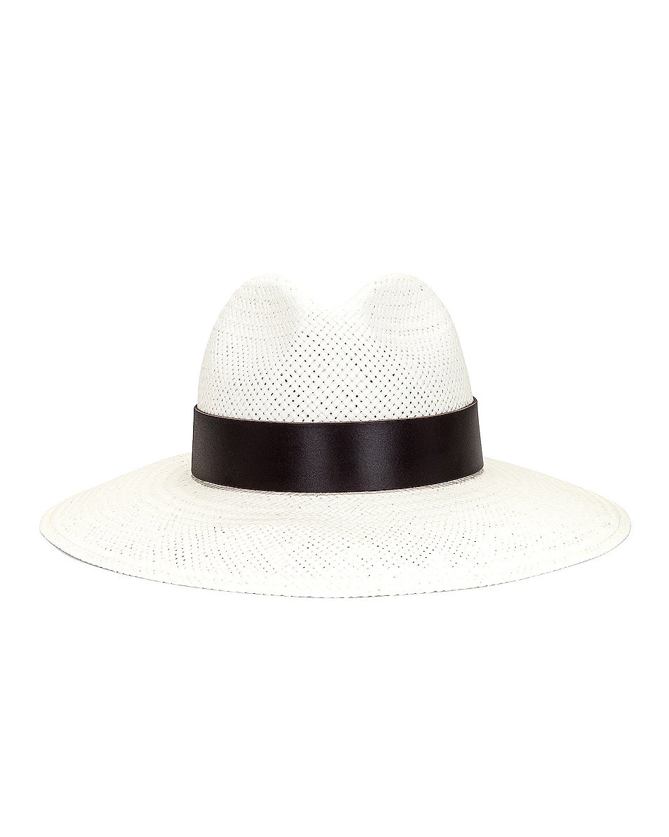 Image 1 of Janessa Leone Corbin Packable Hat in Bleach
