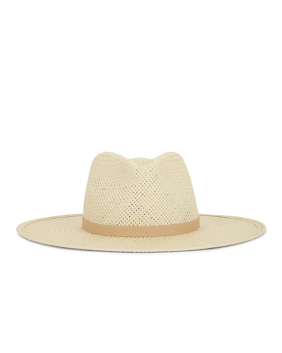Image 1 of Janessa Leone Sherman Packable Hat in Natural