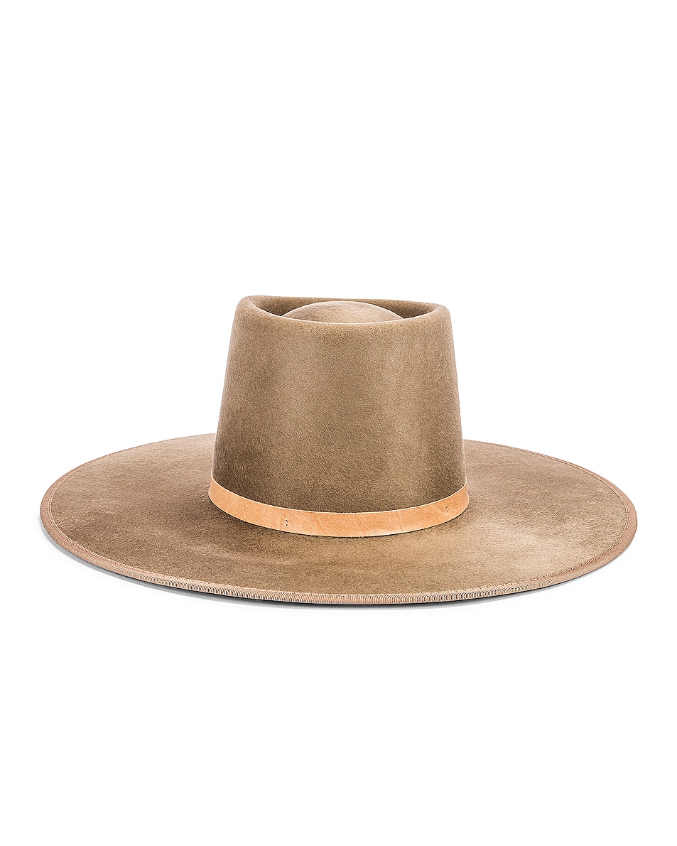 Image 1 of Janessa Leone Edie Hat in Tan