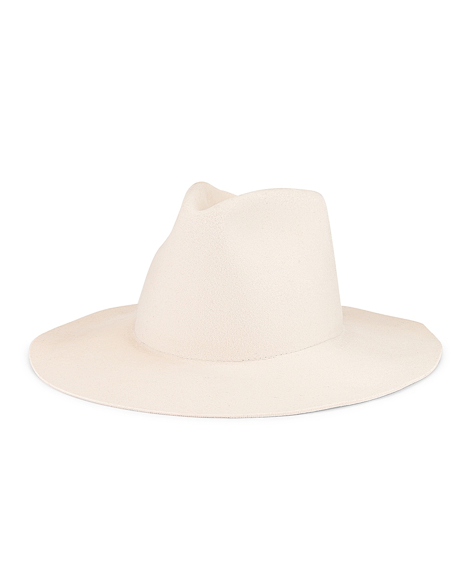 Image 1 of Janessa Leone Ellery Hat in White