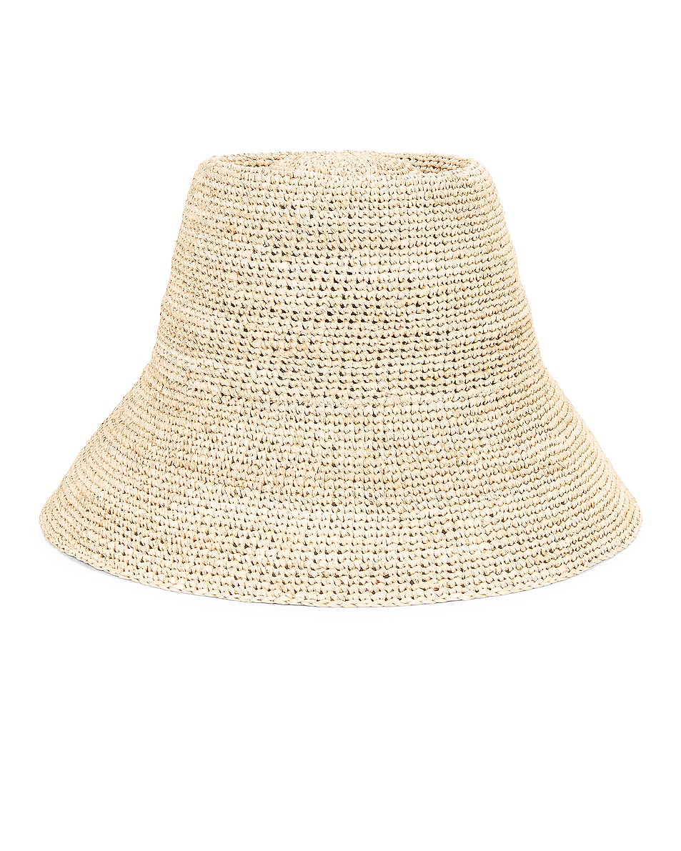 Janessa Leone Felix Packable Hat in Natural | FWRD