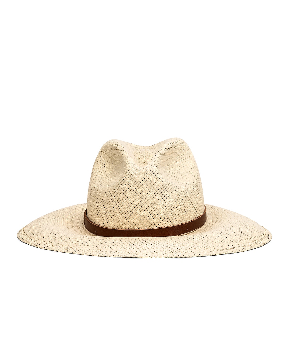 Image 1 of Janessa Leone Judith Packable Hat in Natural