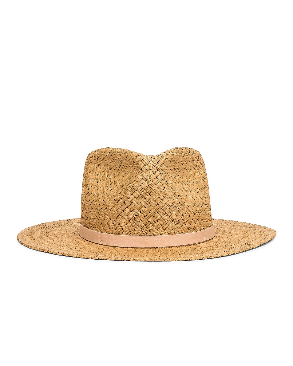 Image 1 of Janessa Leone Brandie Packable Hat in Sand