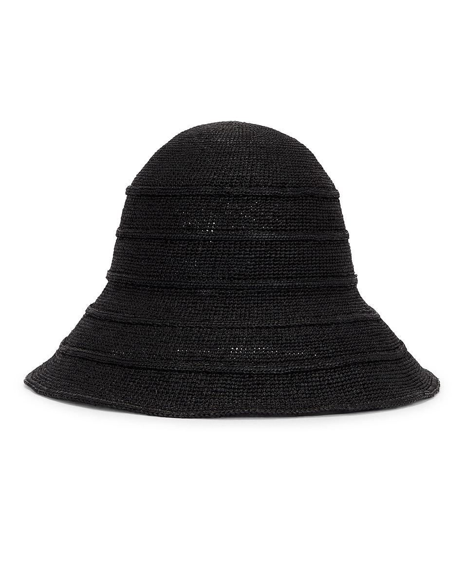 Image 1 of Janessa Leone Zeke Hat in Black