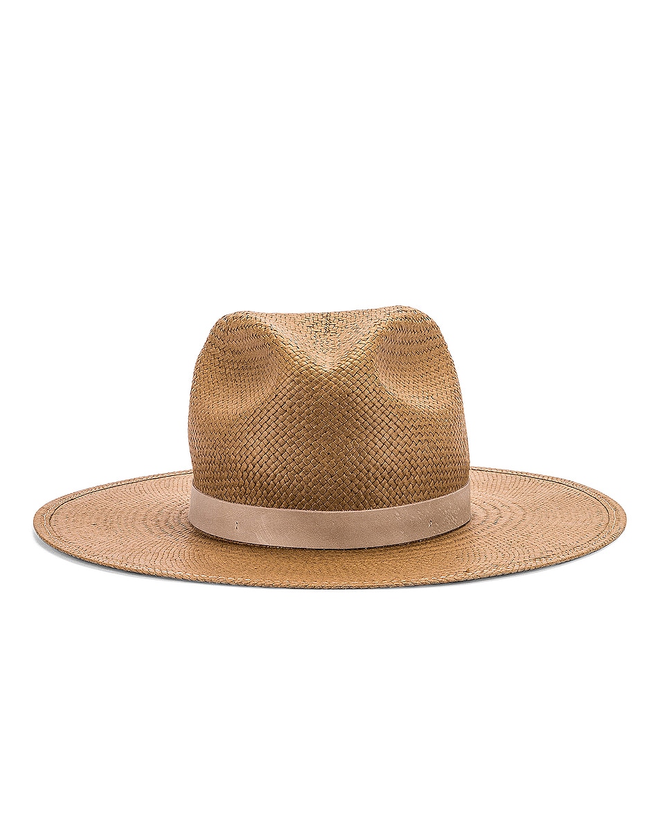 Image 1 of Janessa Leone Adriana Hat in Brown