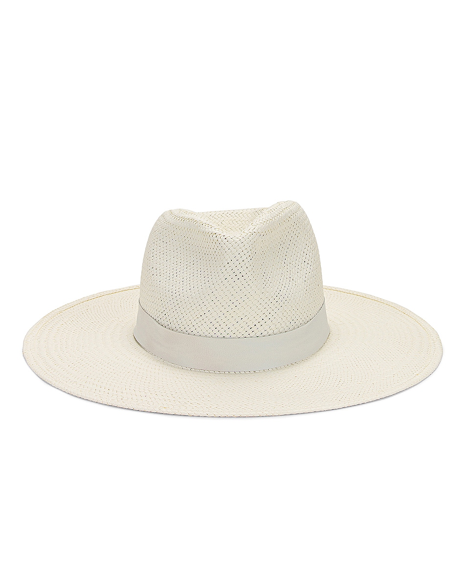 Image 1 of Janessa Leone Zoe Packable Hat in Bleach