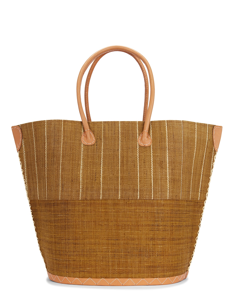 Image 1 of Jordan Road XL Palmer Tote Bag in Brown