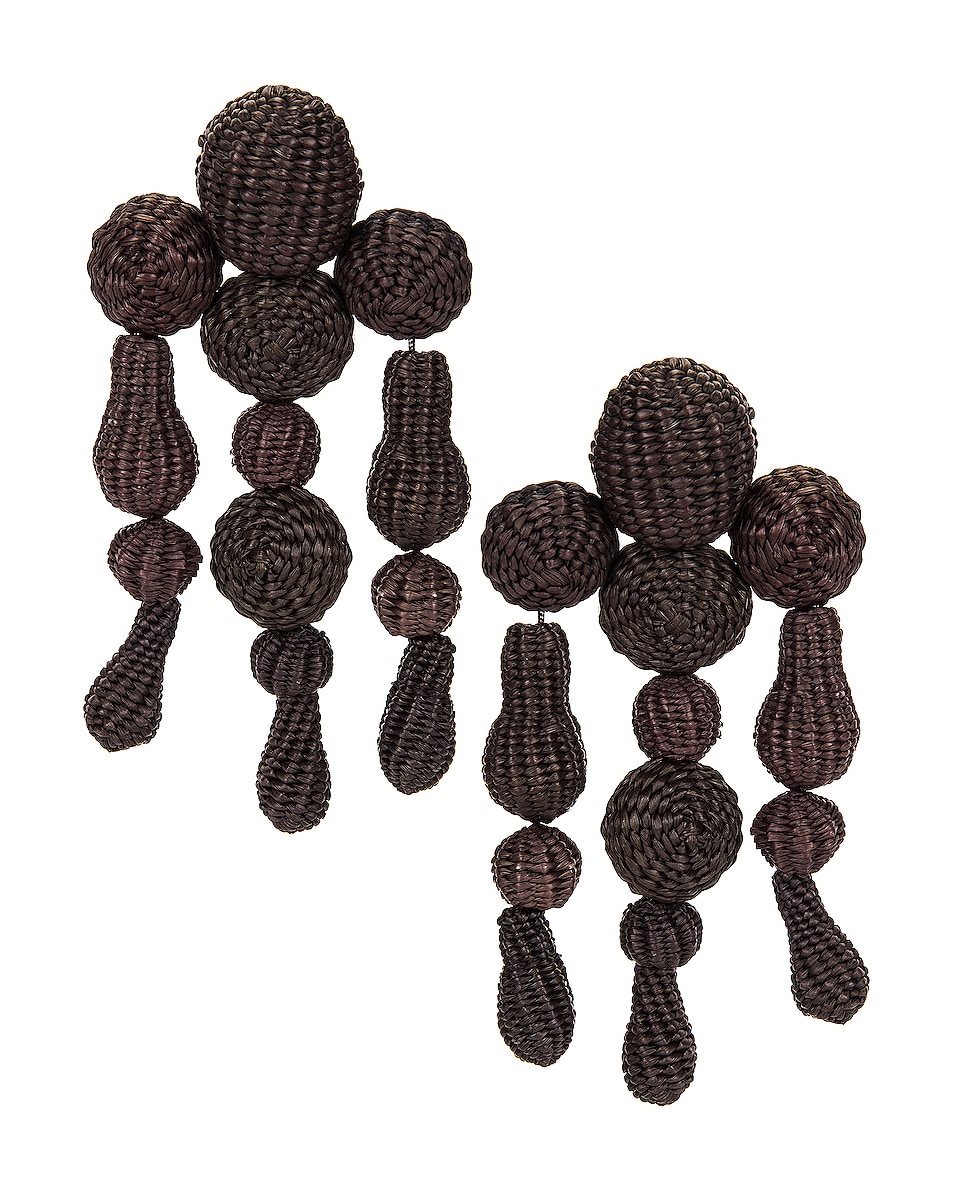 Image 1 of Johanna Ortiz Threads of Hope Earrings in Black