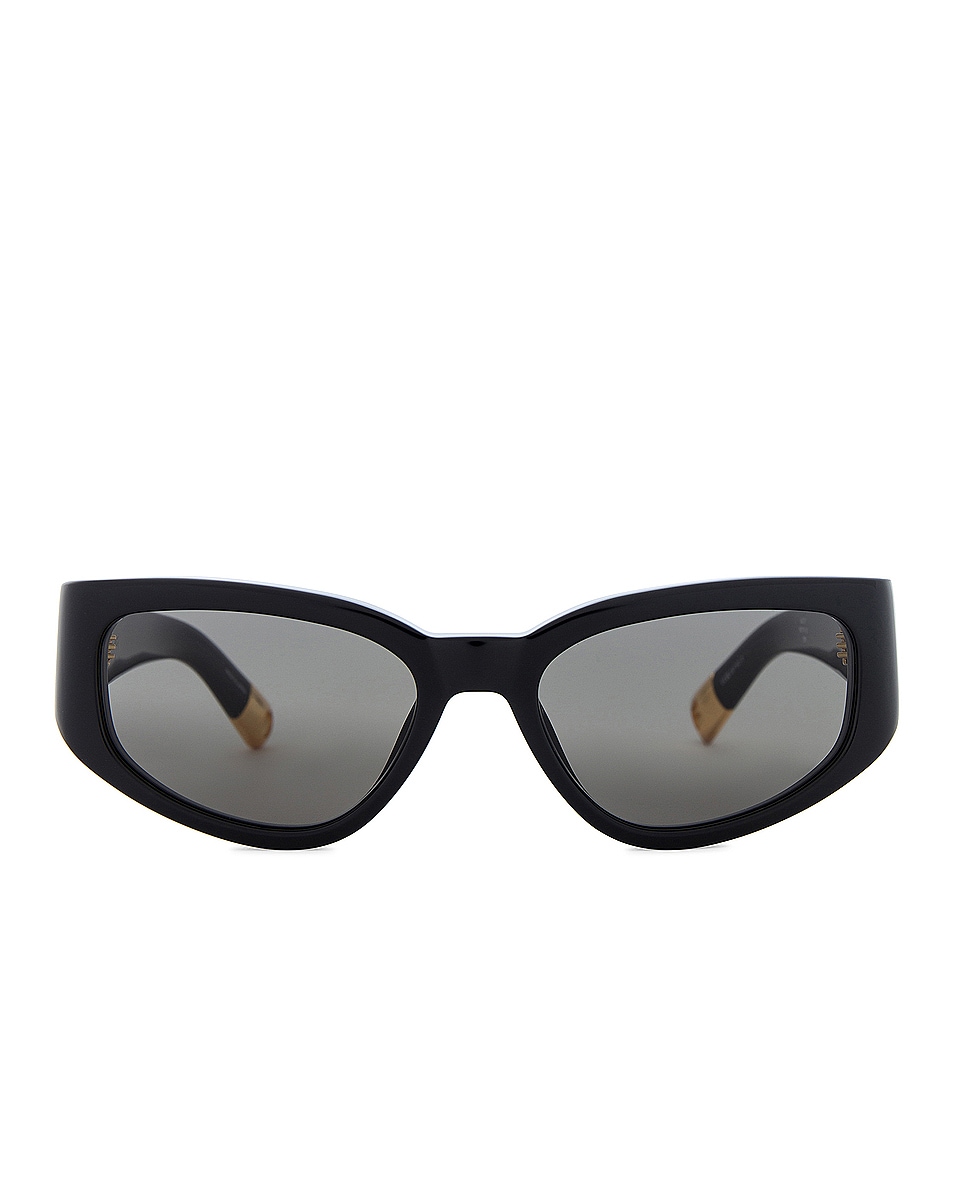 Image 1 of JACQUEMUS Les Lunettes Gala in Black