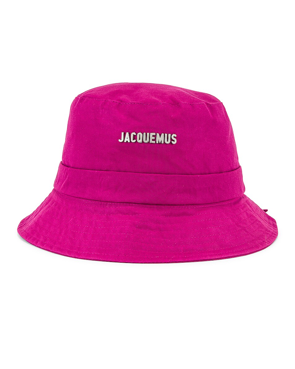 Image 1 of JACQUEMUS Le Bob Gadjo in Dark Pink