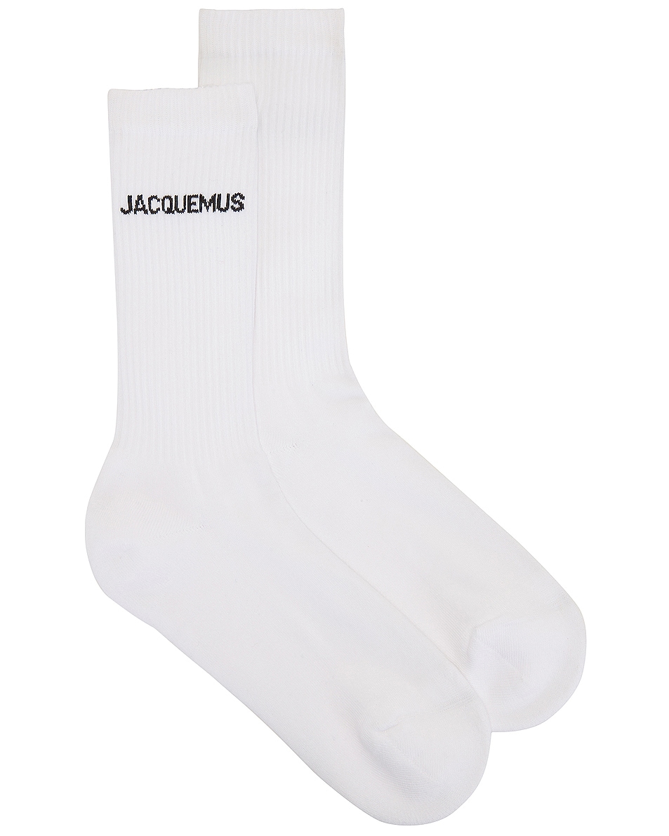 Image 1 of JACQUEMUS Les Chaussettes Jacquemus in White