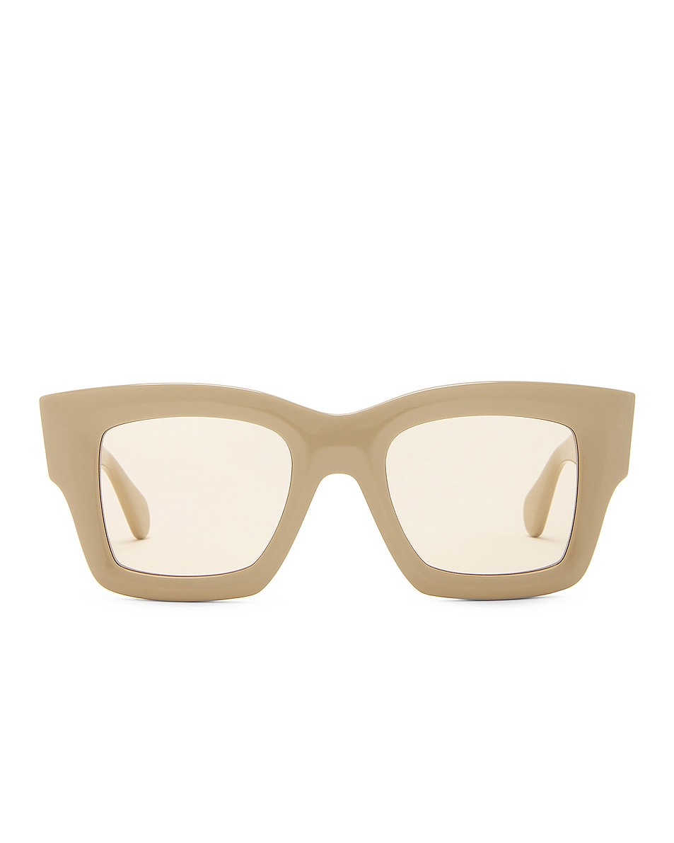 Image 1 of JACQUEMUS Les Lunettes Baci in Beige