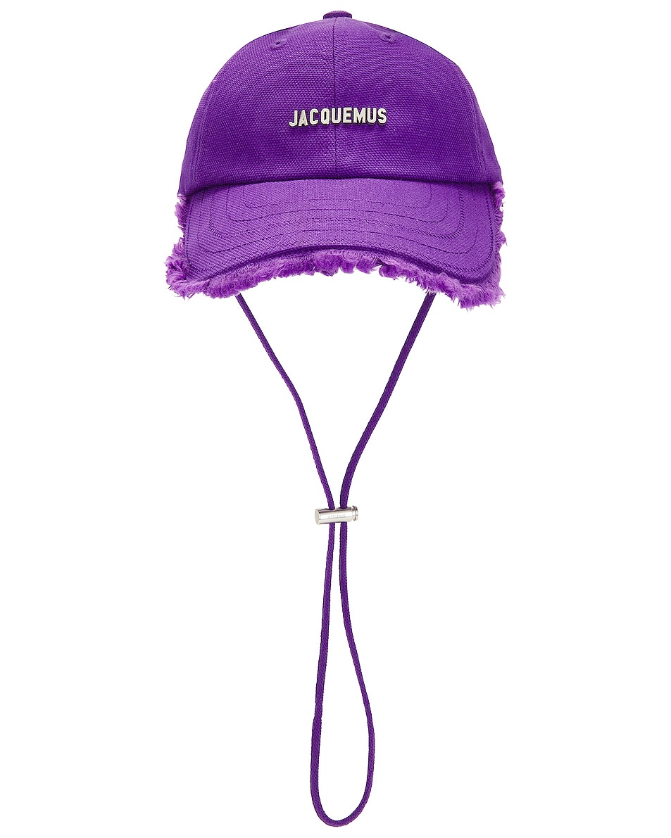 Image 1 of JACQUEMUS La Casquette Artichaut in Purple
