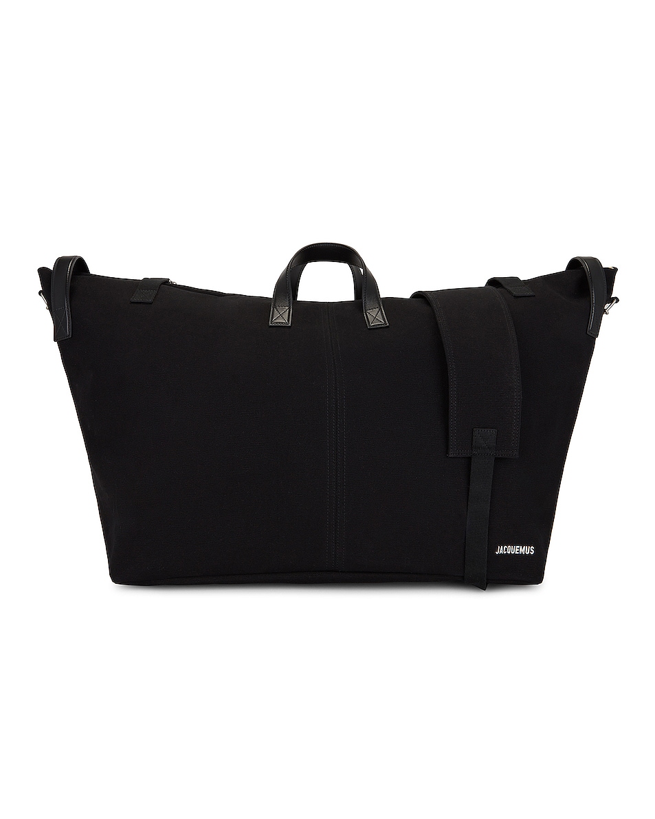 Image 1 of JACQUEMUS Le Sac A Linge Bag in Black