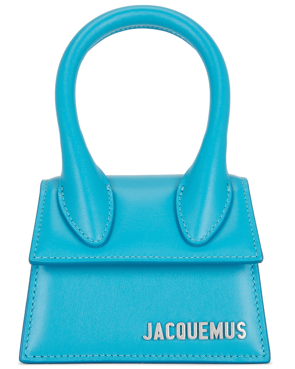 Image 1 of JACQUEMUS Le Chiquito Bag in Turquoise