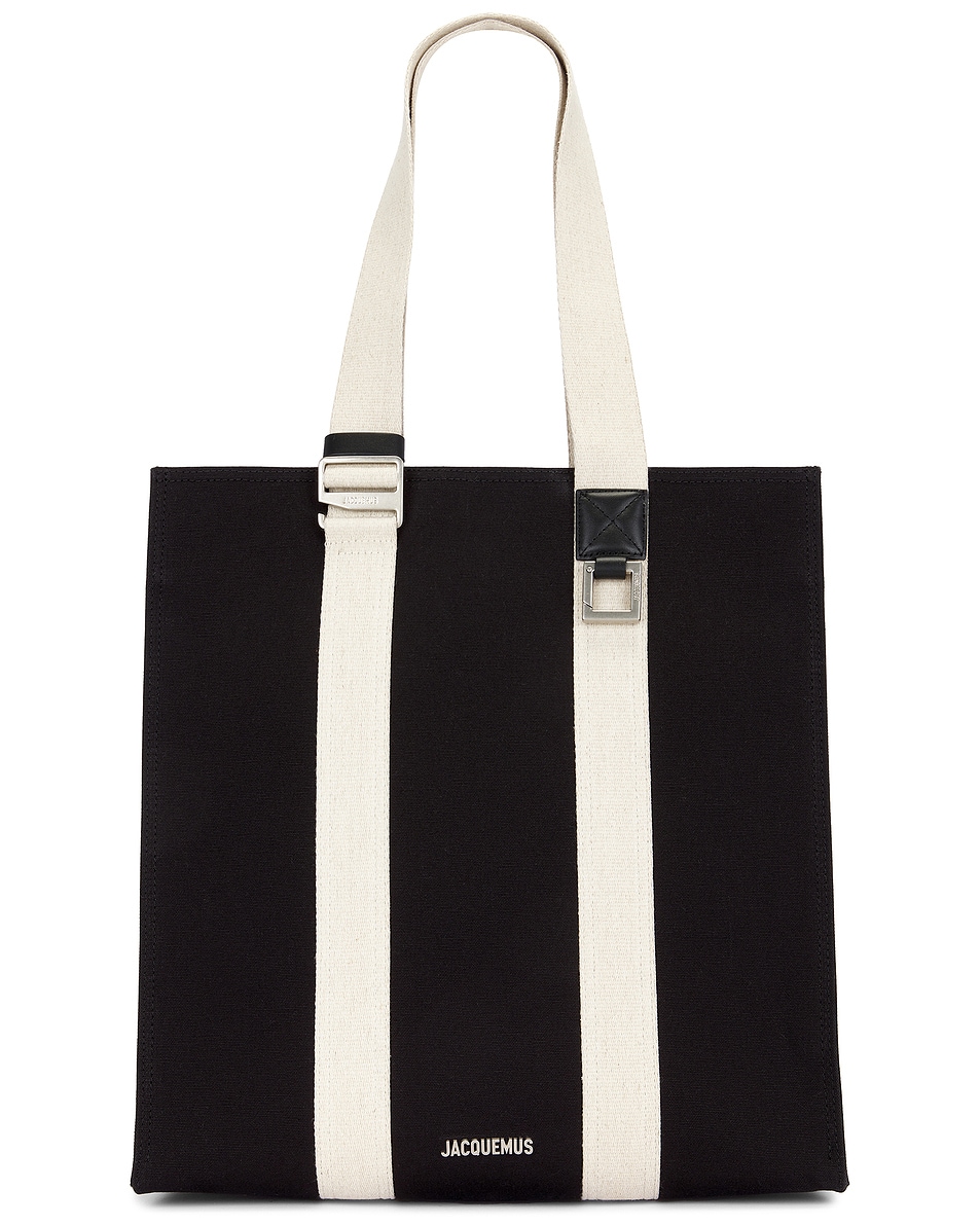Image 1 of JACQUEMUS Le Cabas Cuerda in Black